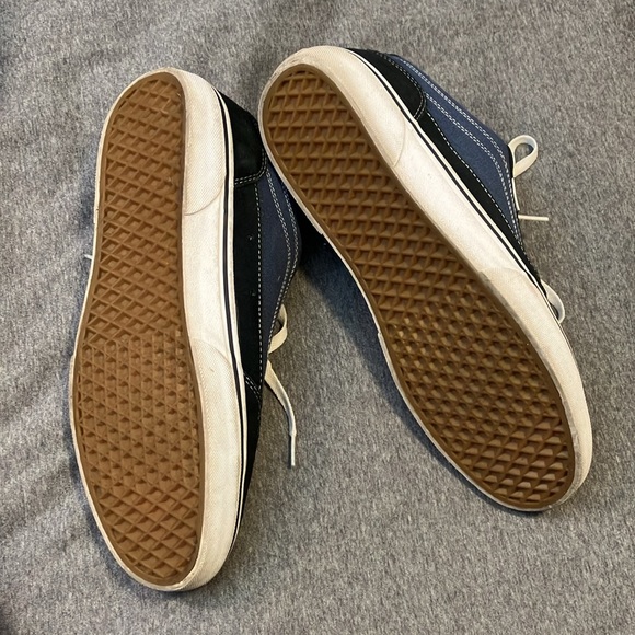 Black and blue Men’s Vans - Picture 2 of 3